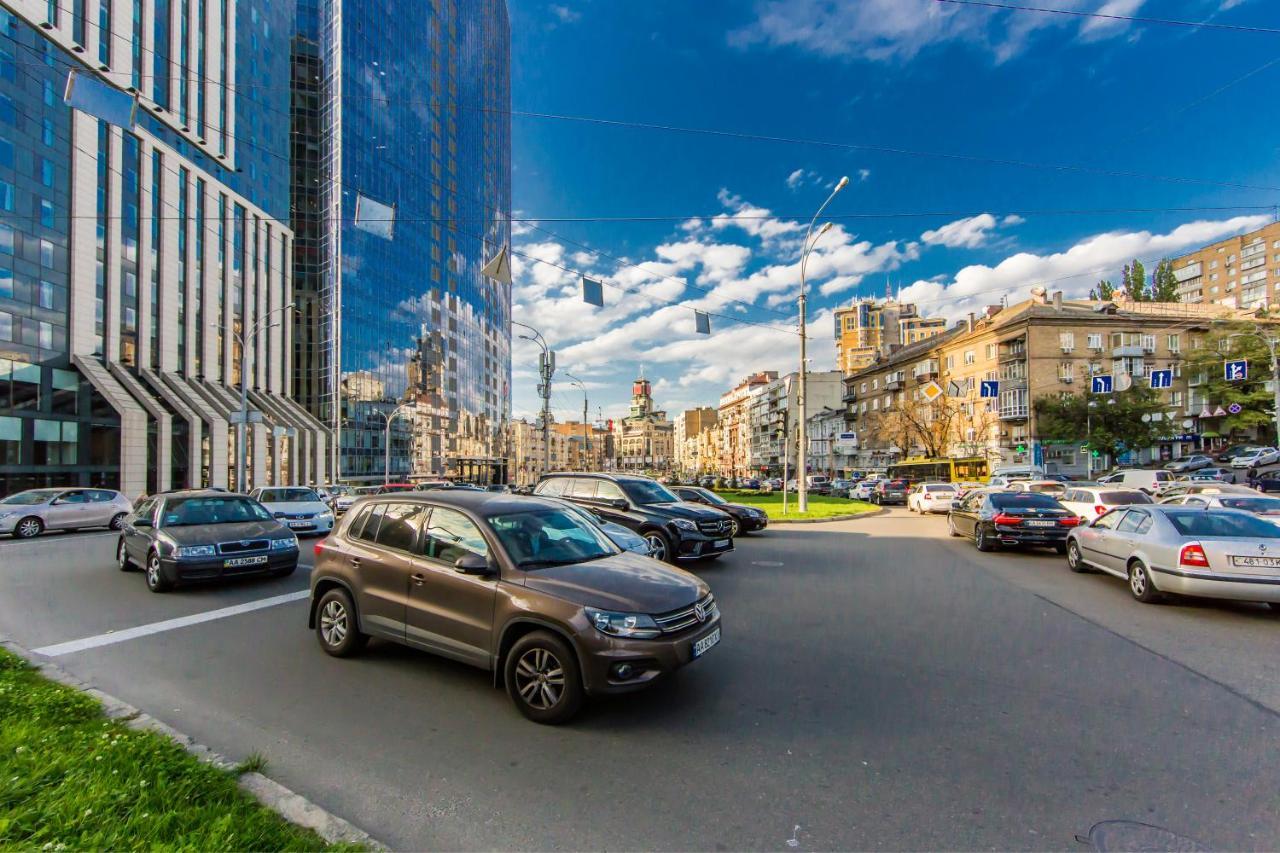 Простора 3 Кім Кварт В Самому Центрі Києва З Двома Окремими Спальнями Трц Гуллівер Kyjev Exteriér fotografie